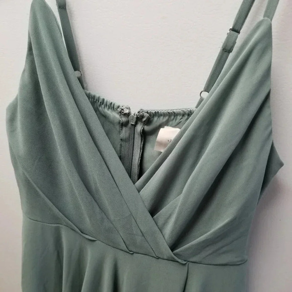 Bhldn by Anthropologie Eva Dress Maxi Moss XS - Picture 10 of 14